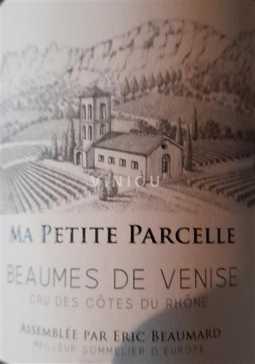 Rhône Valley Beaumes de Venise Eric beaumard Ma Petite Parcelle 2023