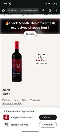 Tajo Xaírel Tinto 2023