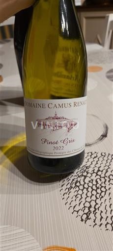 Dolina Loare Domaine Camus Renard 2022
