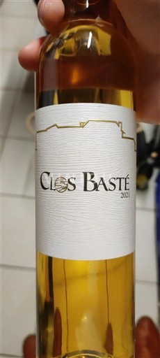 Sudoeste Pacherenc-du-vic-bilh Clos Basté 2021