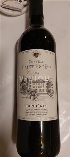 Languedoc Corbières Château Saint Estève 2014