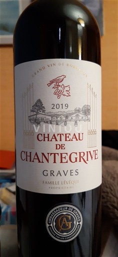 Bordeaux Graves Château Chantegrive 2019