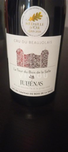 Beaujolais Juliénas Château Bois de la Salle La Tour du Bois de la Salle 2024