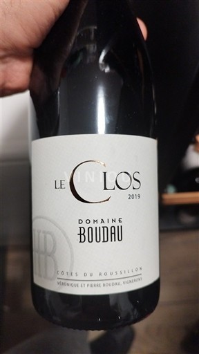 Roussillon Côtes-du-Roussillon Domaine Boudau Le Clos 2019
