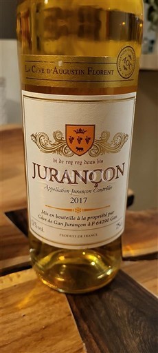 Jugozahod Jurançon La Cave d'Augustin Florent 2017