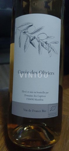 Languedoc Ospecificerad Domaine S Captives des Oliviers Icke årgångsbetecknad