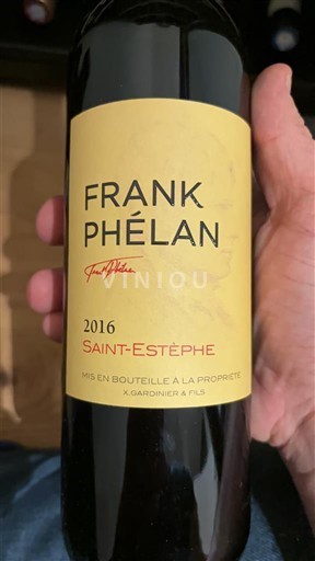 Bordeaux Saint-Estèphe Château Phélan Ségur Frank Phélan 2016