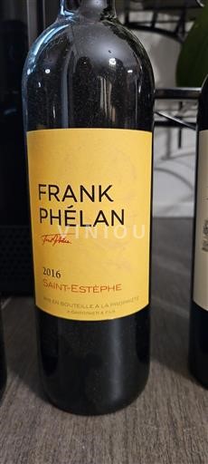 Bordeaux Saint-Estèphe Château Phélan Ségur Frank Phélan 2016
