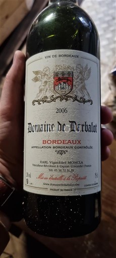 Bordeaux Domaine Darbalot 2006