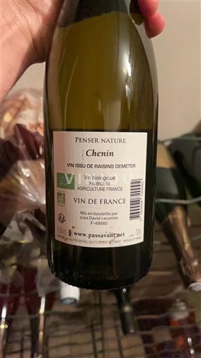 Dolina Loare Domaine Passavant Penser Nature Neleten.