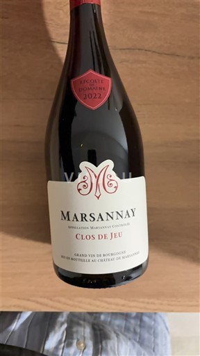Burgundsko Marsannay Château Marsannay Clos de Jeu 2022
