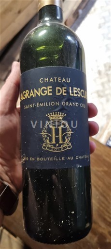 Bordeaux Saint-Émilion Grand Cru Grand Cru Château Lagrange de Lescure 2016