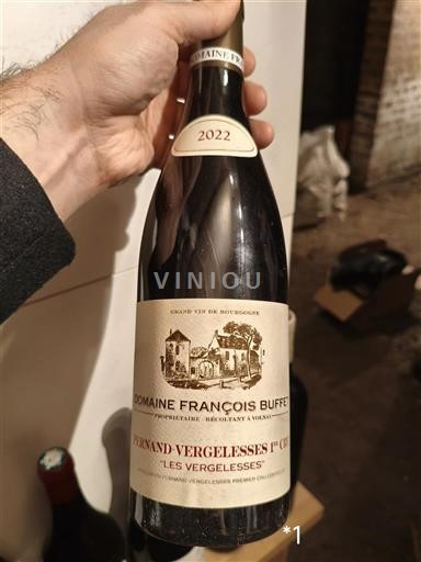 Burgundy Pernand-Vergelesses Premier Cru Domaine François Buffet Les Vergelesses 2022