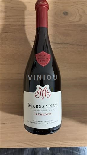 Bourgogne Marsannay Château Marsannay Es Chezots 2021
