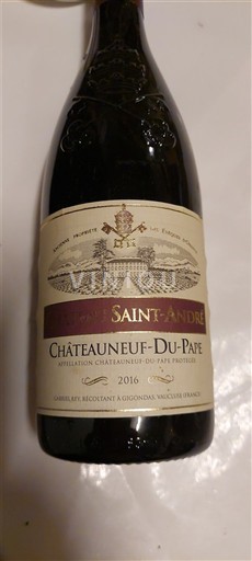 Rona dolina Châteauneuf-du-Pape Saint-André 2016
