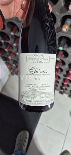 Beaujolais Chénas Domaine Jacques et Annie 2018