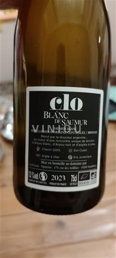 Loire-dalen Saumur Clo 2023