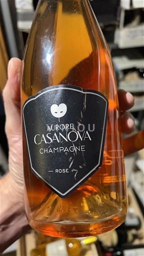 Peneča vina Rosé brut Rosé Aurore Casanova Non millésimé Francija Šampanja Šampanjec AOC