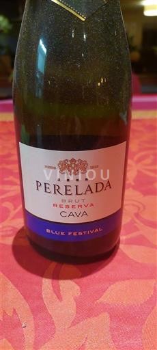 Katalonien Cava Perelada Blue Festival Icke årgångsbetecknad