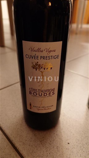 Rượu vang Rouge sec Cuvée Prestige David Pelissier Non millésimé Pháp Thung lũng sông Loire Côtes-d'auvergne AOC