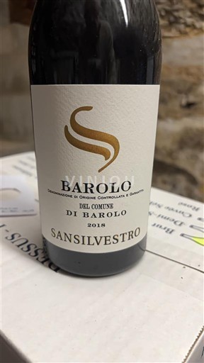 Piëmont Barolo Sansilvestro Del Comune di Barolo 2018