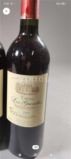 Burdeos Bordeaux superior Château Les Gravettes 2003