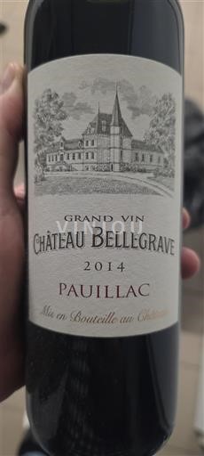 Bordeaux Pauillac Château Bellegrave 2014
