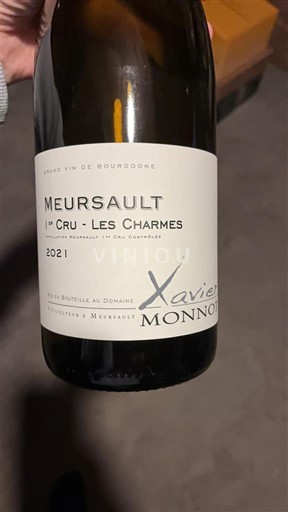 Burgundi Meursault Premier Cru Xavier Monnot 1er Cru - Les Charmes 2021
