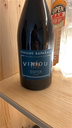 Vina Rouge sec Enoteca Domaine Saparale 2020 Francija Korzika Korziška Vin de France