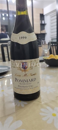 Borgoña Pommard Premier Cru Leroy Me´rard Pézerolles 1999