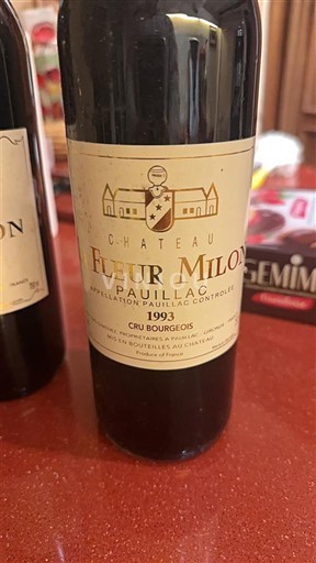 Bordeaux Pauillac Château La Fleur Milon 1993