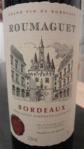 Bordeaux Roumaguet Ikke årgangsbestemt