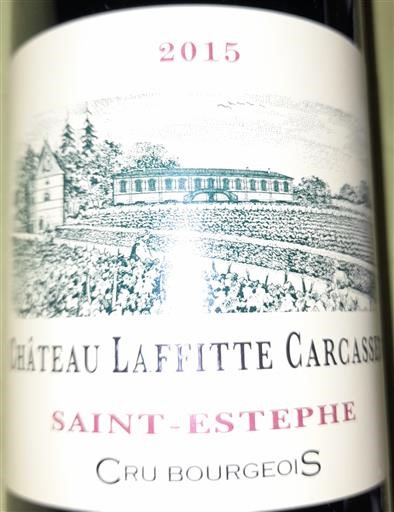 Burdeos Saint-Estèphe CRU BOURGEOIS Château Laffitte Carcasset Château Laffitte-Carcasset 2015