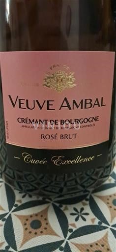 Burgundy Crémant de Bourgogne Veuve Ambal Excellence Non-Vintage