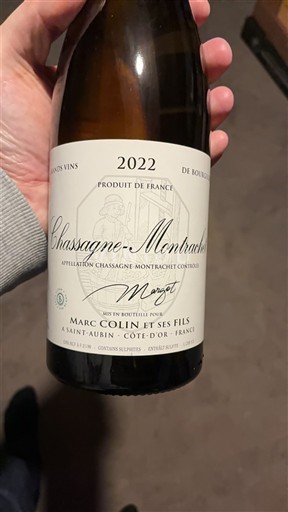 Borgoña Chassagne-Montrachet Marc Colin et Ses Fils 2022