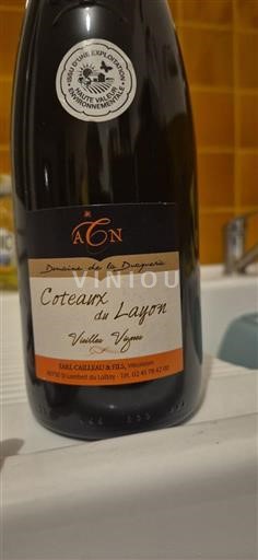 Vina Blanc moelleux Vieilles Vignes Domaine La Draperie 2017 Francija Dolina Loare Coteaux-du-Layon AOC