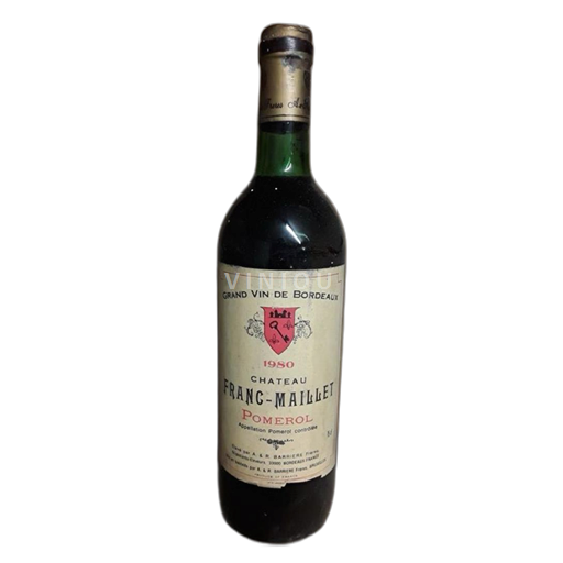 Bordeaux Pomerol Château Franc Maillet 1980