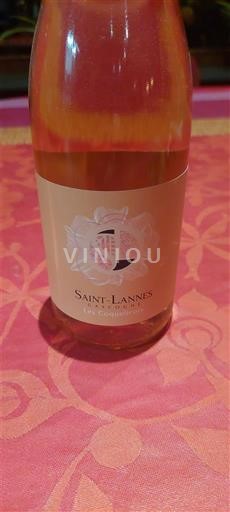 Wines Rosé sec Les Hauts de Montrouge Saint Lannes 2022 France Southwest Côtes de Gascogne IGP