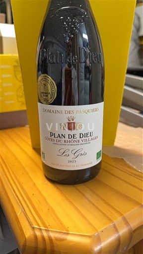 Thung lũng Rhône Không được chỉ định Domaine S Pasquiers Les Grès 2023
