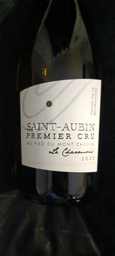 Burgundija Saint-Aubin Premier Cru Au Pied du Mont Chauve Le Charmois 2022