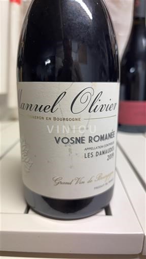 Borgonha Vosne-romanée Manuel Olivier Les Damaudes 2019