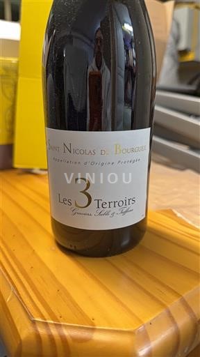 Loire-dalen Saint-Nicolas-De-Bourgueil Les 3 Terroirs graviers, Sable&tuffeau 2023
