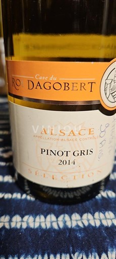 Alsace Alsace Grand Cru Cave du Roi Dagobert Sélection 2014