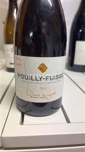 Bourgogne Pouilly-fuissé Domaine René Lamy 2013