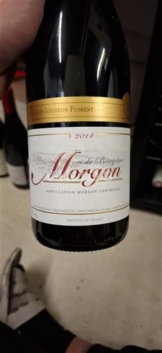 Beaujolais Morgon Cave d'Augustin Florent 2014