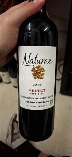 Languedoc và Roussillon Vùng đất Oc Gérard Bertrand Natureae Merlot 2019