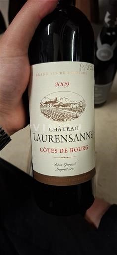 Bordeaux Côtes-de-bourg Château Laurensanne 2009