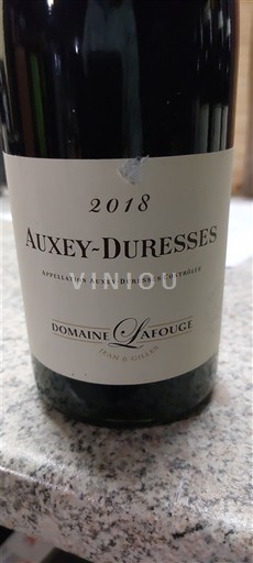 Burgundija Auxey-Duresses Domaine Lafouge 2018