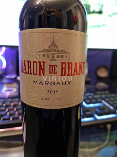 Bordeaux Margaux Baron de Brane 2019