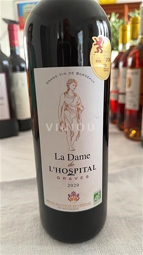 Bordeaux Graves La Dame de l'Hospital 2020